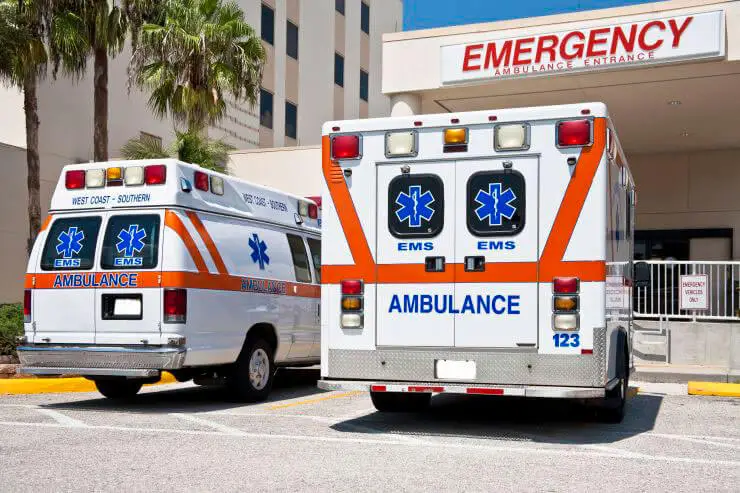 Ambulance in Hampton